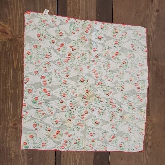 Rare Vintage Vera Neumann floral napkins set of 4 - Picture 5 of 6